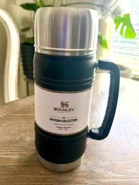 Stanley Artisan Collection 27oz Stainless Steel Insulated Food Jar with Handle